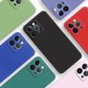 Оригинальный чехол из жидкого силикона для iPhone 14 13 12 11 Pro Max X XR XS Max 8 7 6s 6Plus, роскошный противоударный задний чехол-бампер