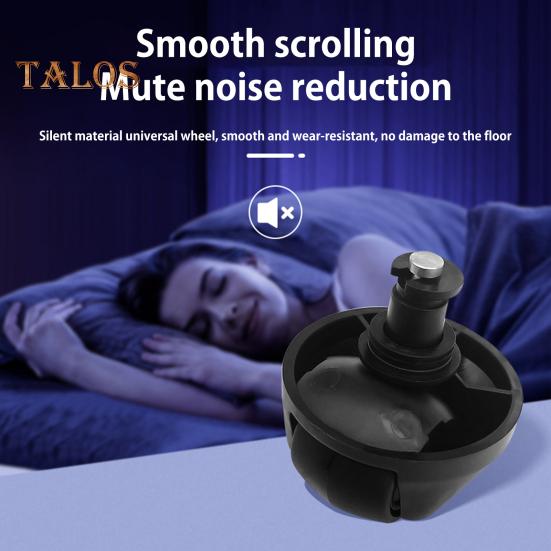 Запасные части для переднего колеса пылесоса, установка Snap-On, тихая работа, вращающееся на 360 градусов колесо для Dreame L10Pro/L10plus 1T X10 X20 X30