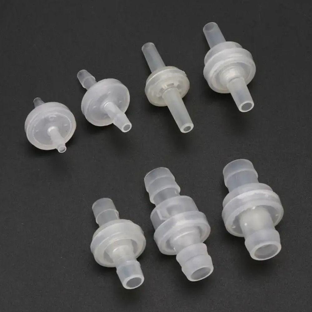 1/5 шт. Газ Жидкость Вода Жидкость Односторонний клапан Односторонний обратный клапан для жидкости Пластиковый обратный клапан