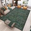 Retro Boho Persia Floral Plants Carpet Living Room Bedroom Balcony Sofa Table Door Entrance Rug Non-slip Washable Home Decor Mat