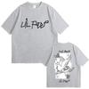Rapper Lil Peep Crybaby Album Graphic T Shirt Men Women Hip Hop Fashion Tshirts Male Casual Vintage Oversized Short Sleeve Tees