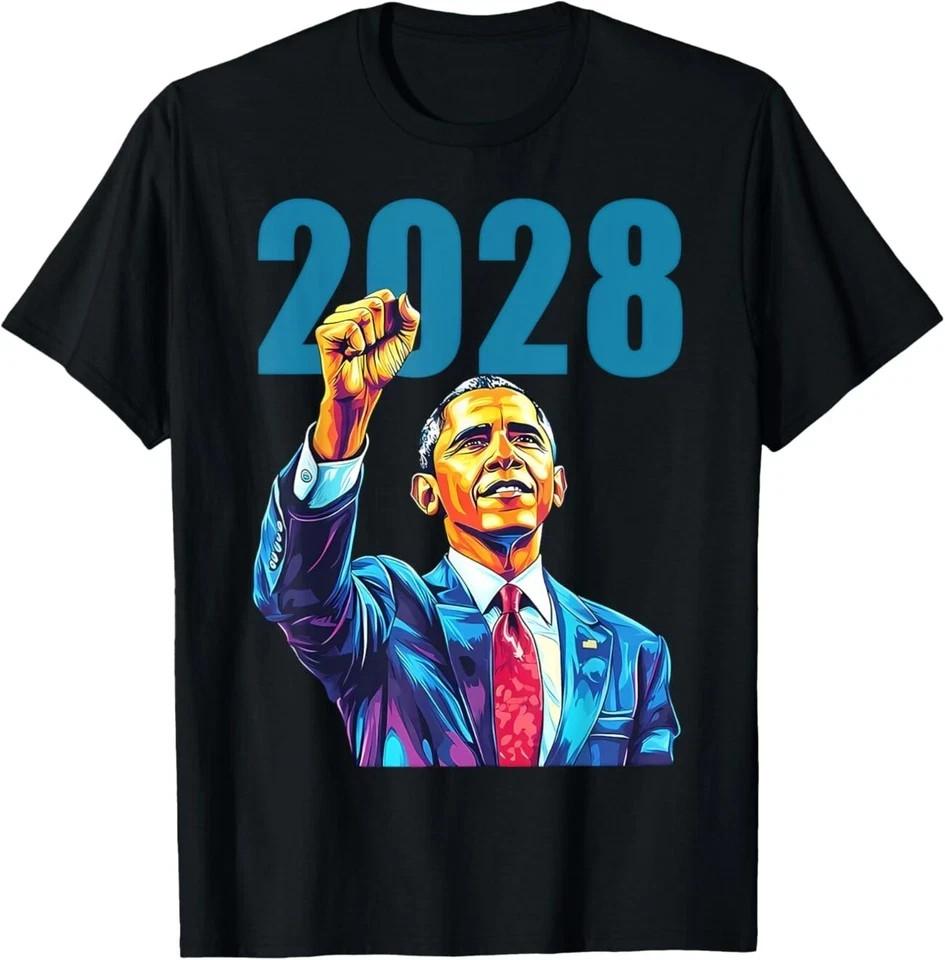 NEW Obama for President 2028 Obama 48th President of America T-Shirt Unisex T-Shirt
