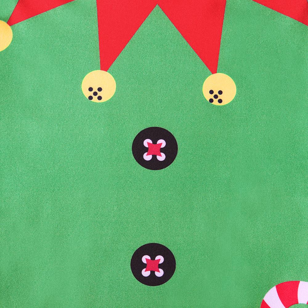 Рождественский Санта-Клаус, олень, динозавр, детская рубашка и брюки, пижамный комплект из 2 предметов для 2-7 лет