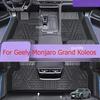 Автомобильные коврики для Geely Monjaro Grand Koleos 2026 2027 Всесезонная защита ТПЭ Противоскользящие Автомобильные Индивидуальные коврики для автомобиля