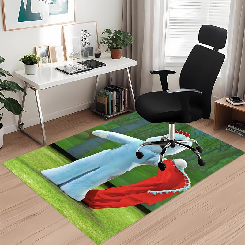 In the Night Garden Printed Carpet, for Office Chair Living Room Bedroom Kitchen Room Decor Gifts.