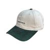Fashion Hat High Quality Contrast Color Wide Brim Corduroy Sun Cap Children's Autumn and Winter Korean Casual Shade Striped Baseball Cap