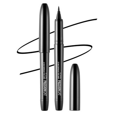 Модный лайнер для глаз Cat 2X Waterproof, Нет. 1 Черный, 1 шт.