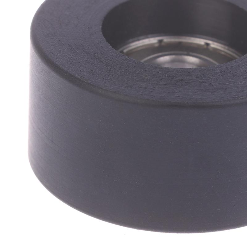 1 шт. плоский роликовый ролик для мебели, двери, окна, витрины, шкафа, направляющие, аксессуары, пластиковый помпон, нейлоновый подшипник, шкив