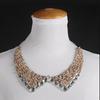Diamond Women Shirt False Collars Crystal Removable Collar For Women Fake Collar Detachable Diamond Lacklace Nep Kraagie