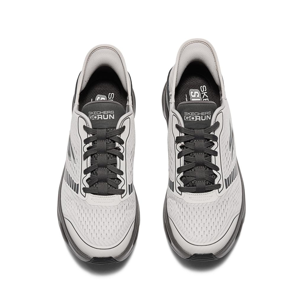 Skechers Go Run Swirl Tech Speed Slip-Ins Спортивный Тренд Flash Беговые Кроссовки Мужские кроссовки Серый 220909-GYCC