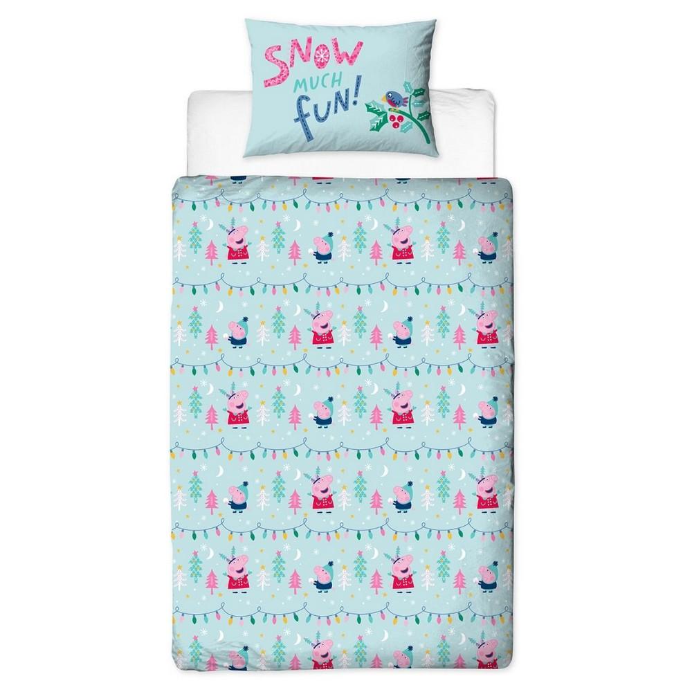 Peppa Pig Комплект пододеяльников «Снеговик»