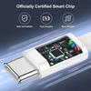 3 шт. Кабель USB C - USB C 100 Вт Кабель для быстрой зарядки Поддерживает быструю зарядку для iPhone 16 15 Samsung Xiaomi Huawei и т. д.