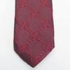 Used GUCCI tie GG silk Red Bordeaux suit