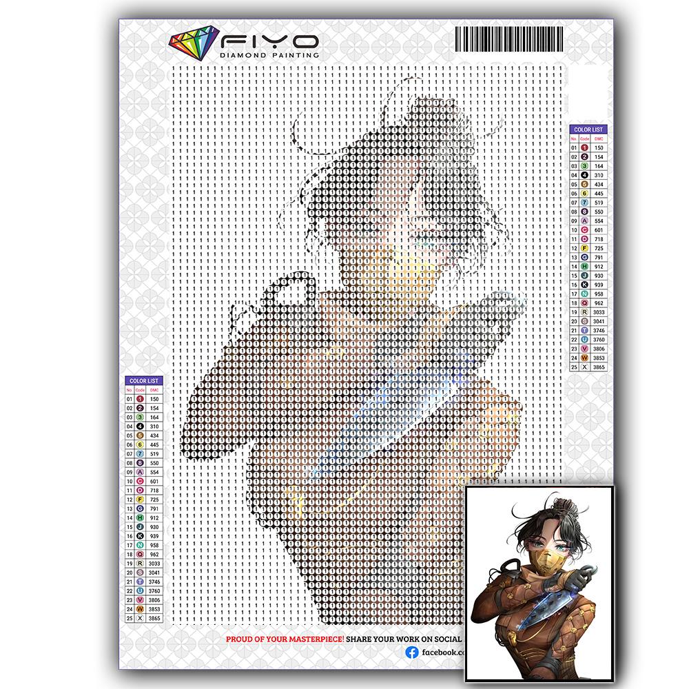 Набор для алмазной живописи Девушка-девушка 5D DIY Алмазная вышивка Портретные фотографии Стразы Мозаичное украшение
