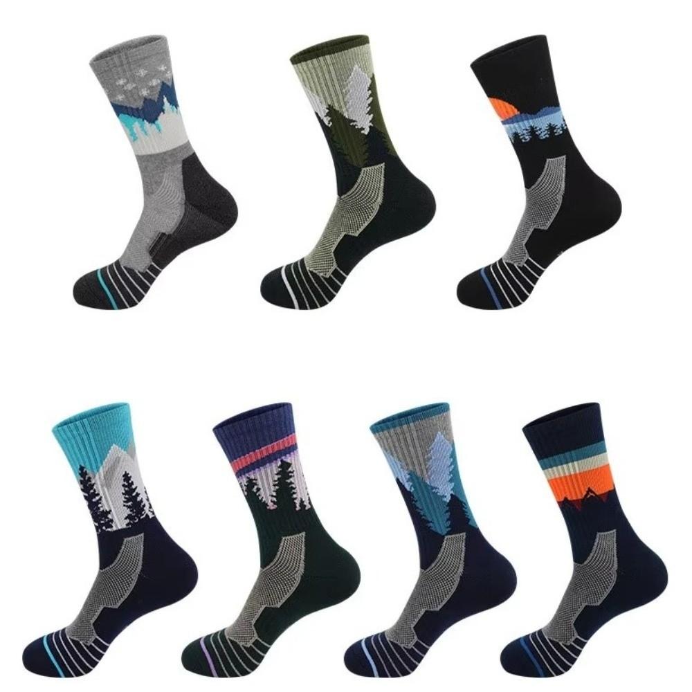 Non Slip Sports Socks Winter Snow Warm Socks Skiing Merino Wool Socks for Men