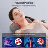 Electric Neck Massage Pillow Heating and Vibration Neck Massager Back Cervical Traction Relax Sleeping Memory Foam Spine Support