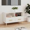 VidaXL TV Stand High Gloss White 80x36x50 Cm Engineered Wood 812588