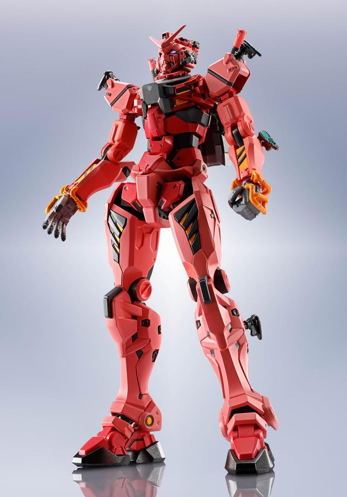 TAMASHII NATIONS METAL ROBOT SPIRITS Mobile Suit Gundam GQuuuuuuX Zeke Red approximately ABS PVC painted action figure <SIDE MS> (read Axe) Gundam,