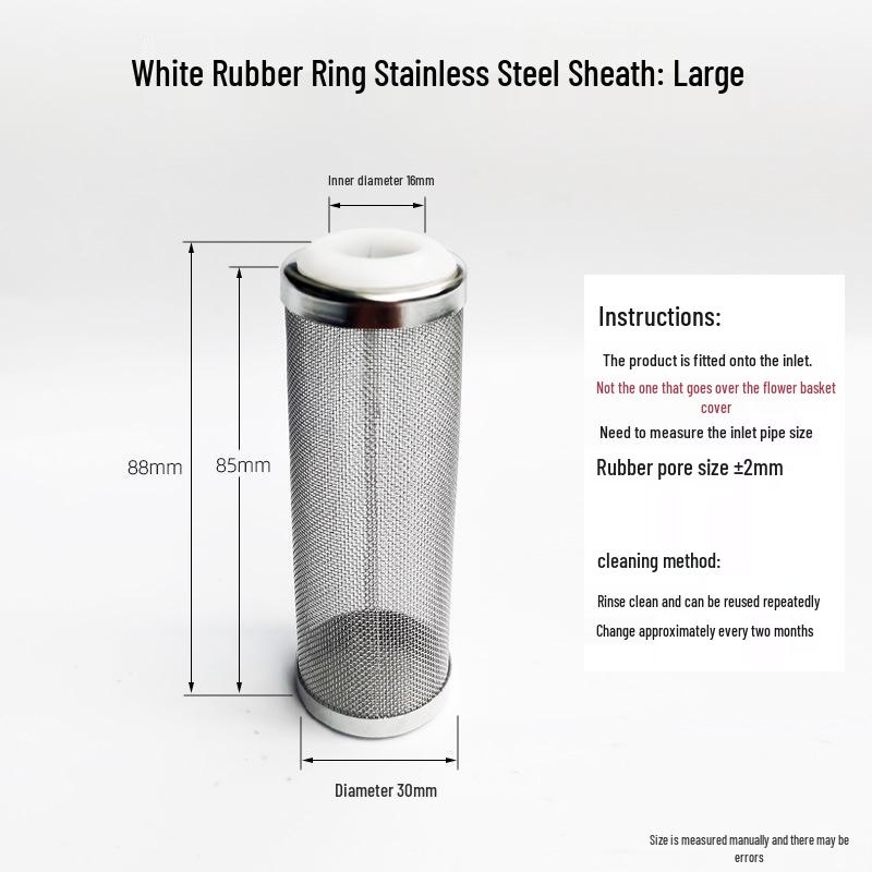 Stainless Steel Protective Inlet Cover for Aquarium Canister Filter – Filter Mesh for Fish Tanks and Shrimp Nets