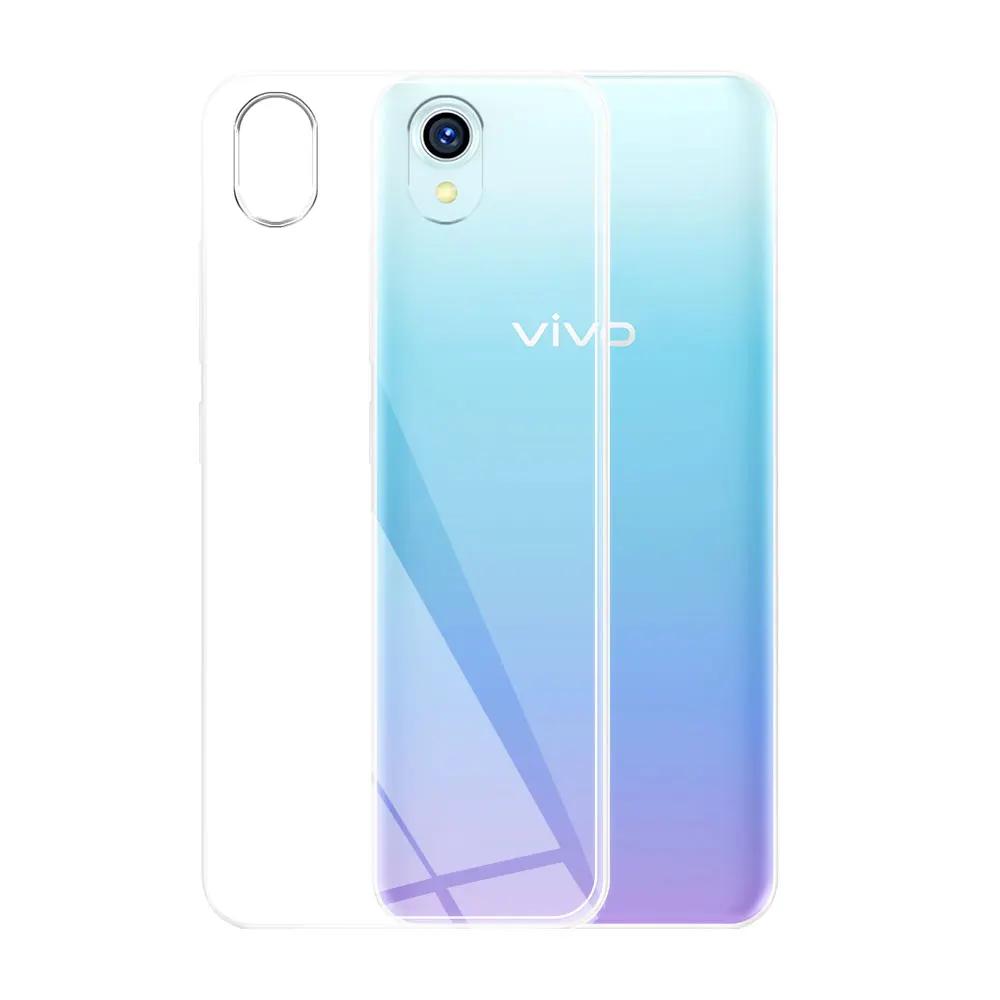 Чехол для Vivo Y1S, прозрачный противоударный силиконовый мягкий чехол из ТПУ, чехол для телефона для Vivo Y91C, бампер, чехол для Vivo Y91i 1816 1820 Fundas