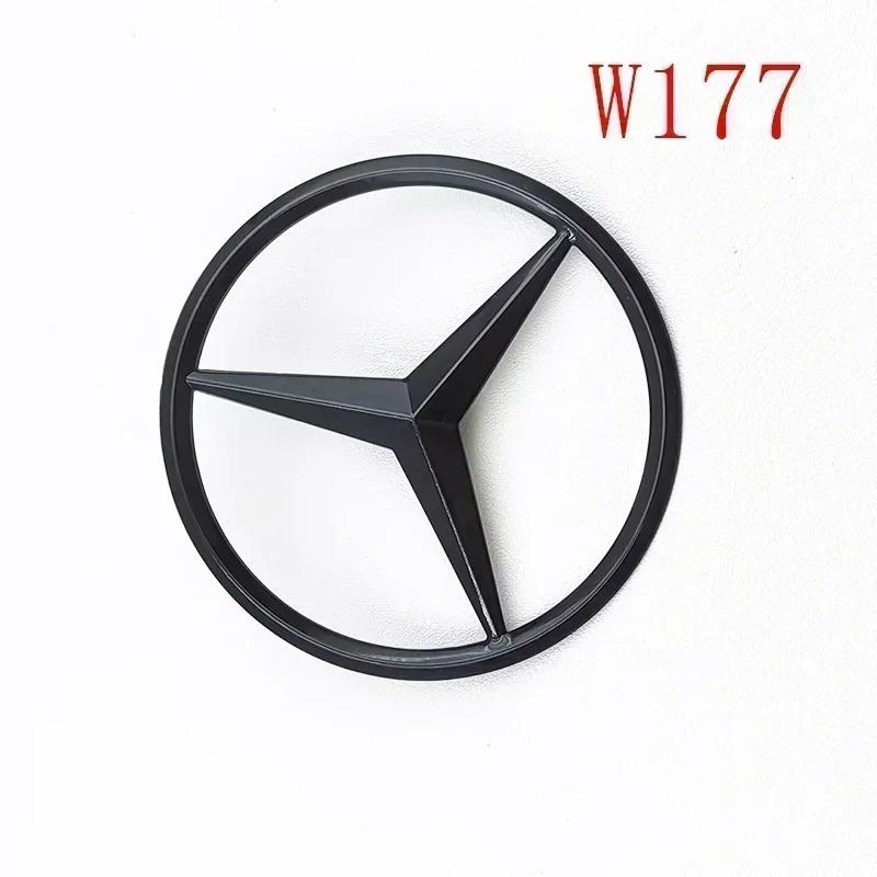 2026 For Benz SW222For Mercedes Benz W176 W177 3D ABS Black A35 A45 A160 A180 A200 A250 Logo Letters 4MATIC Badge Car Rear Star Sticker AMG Emblem V3