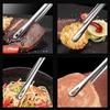 Bbq Food Tongs Barbecue Clip Stainless Steel Kitchen Food Meat Clip Non-Slip Non-Stick Steak Clamp Cooking Tool For Grill Baking