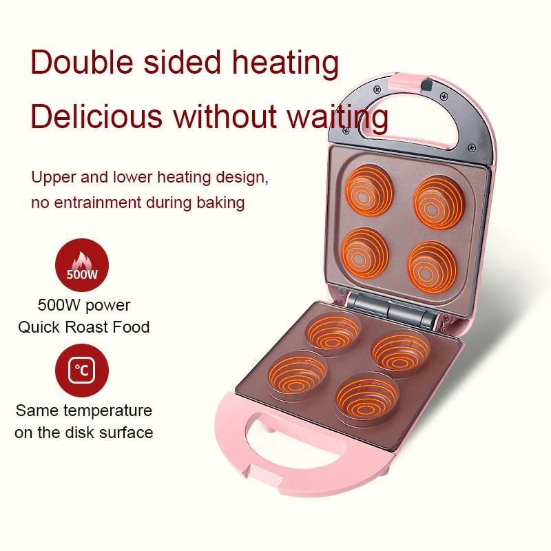For Tart Roaster Pancake Frying Pan Waffle Bowl Breakfast Machine Sandwich Hamburger Grill Patty Maker Cupcake Muffin Oven