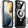 IP68 Waterproof Case For 17 16 15 Pro Max Plus Full Body Protective Cover Swim Underwater Diving Magsafe Magnetic Fundas