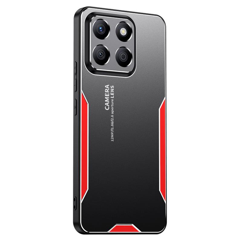 Для Honor X8b 4G противоударный чехол из алюминиевого сплава, матовая защитная задняя крышка