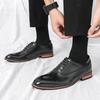 Fashion 2024 New Brand Classic Business Dress Oxford Suit Men's Shoes Office Fashion Elegant Formal Wedding Adulto Shoes for Men