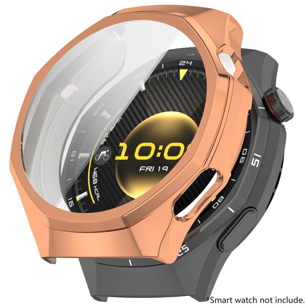 PC Case +Tempered Glass for Huawei Watch GT6 46mm Full Cover Screen Protector Bumper for Watch GT6 46mm Protective Accessores