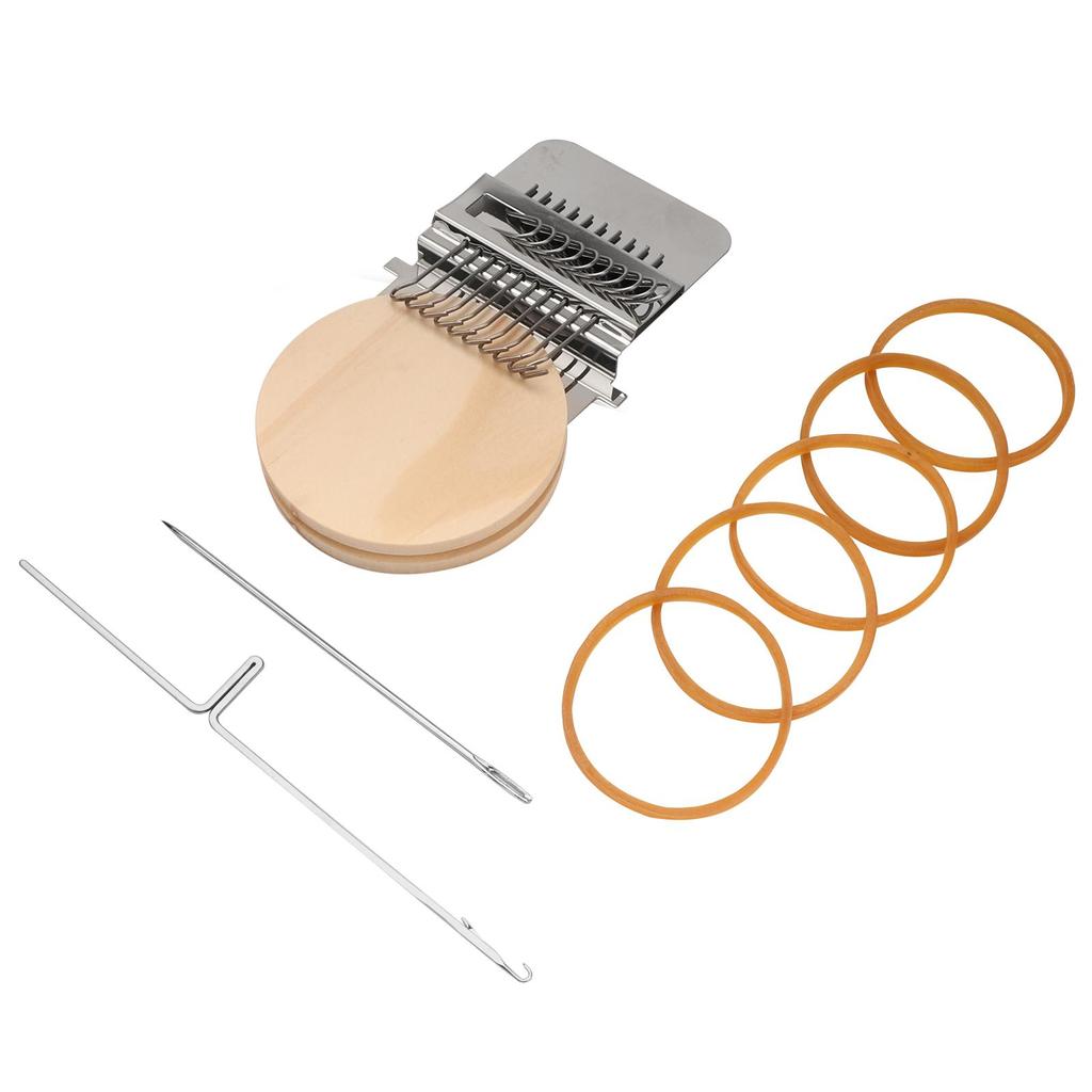 Hand Weave Tool Mini DIY Darning Tool Braiding Patching Machine for Beginners