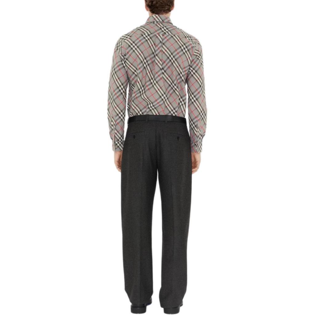 Burberry checked cotton shirt 81135331