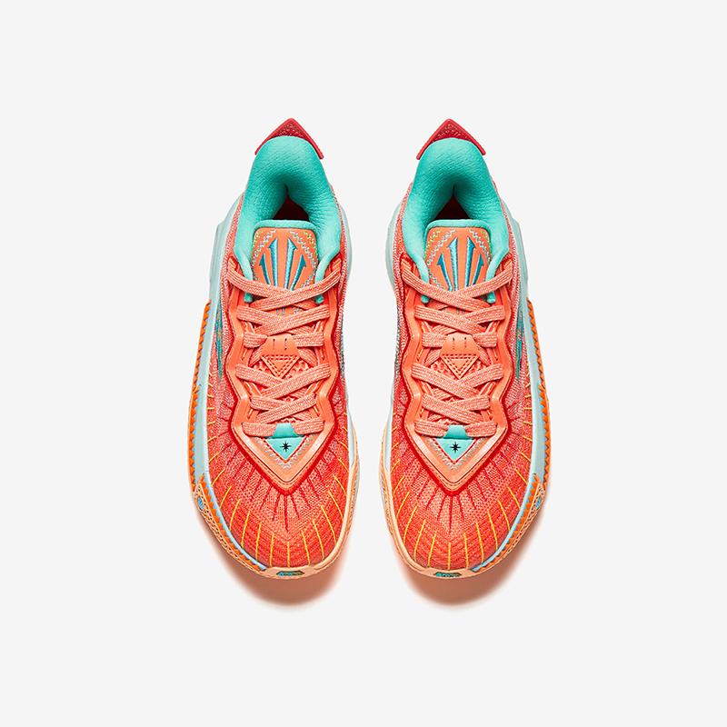 Anta Детские KAI 2 Kyrie 2 Профессиональные баскетбольные кроссовки Детские баскетбольные кроссовки Оранжевый Фиолетовый 312531111C-6