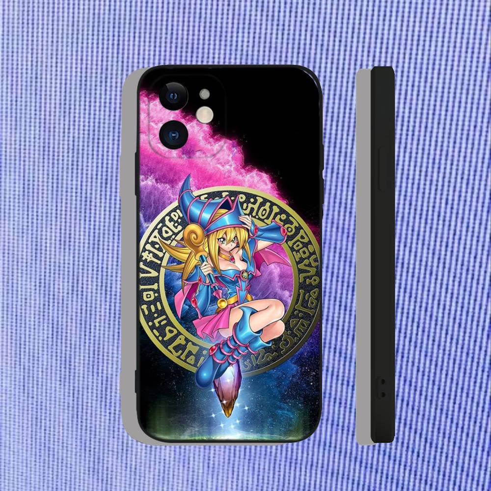 Anime Y-Yu Gi Oh OCG Phone Case For iPhone 17,16,15,14,13,12,11,Pro,Max,Plus,Air,X,XS,XR,SE,8,7,Mini,Soft Black Funda