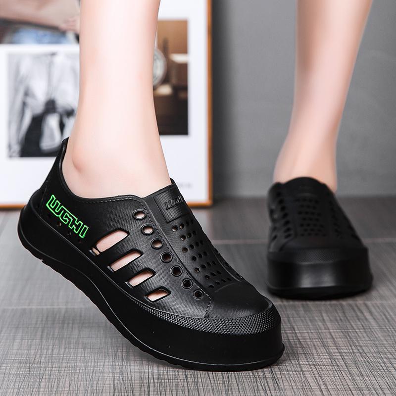 2024 Мужская и женская дышащая обувь, новые лоферы, универсальная модная пляжная обувь, уличная обувь