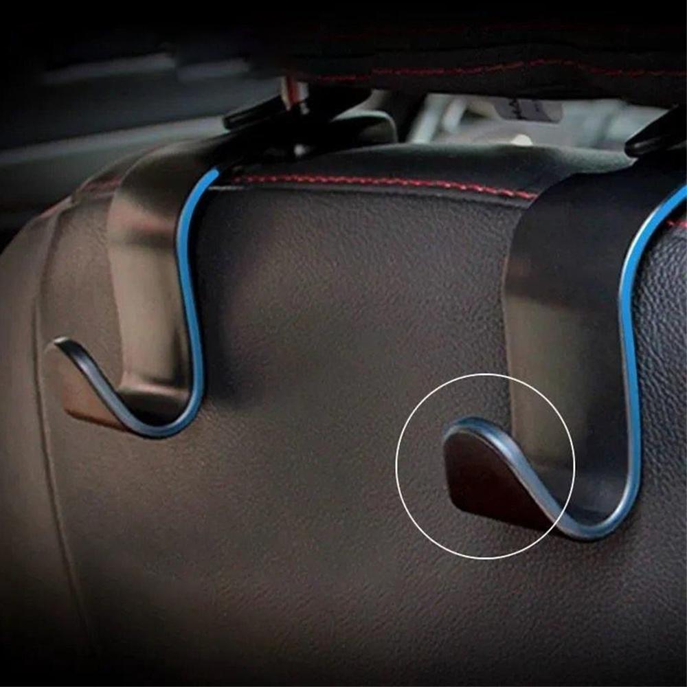 Universal Car Seat Hook Car Hanger Bag Organizer Hook Seat Headrest Holder For Bags Coat Hanging Car Accessories