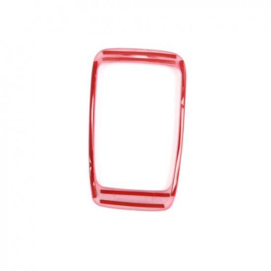ABS Red Accessories Gear Box Panel Cover Trim For Ford Ranger T6 T7 2015-21