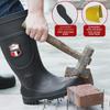 Cross-Border Steel Toe Industrial Cotton Rain Boots - Oil, Acid & Alkali Resistant, Anti-Smash, Anti-Puncture, Flood-Proof Water Shoes