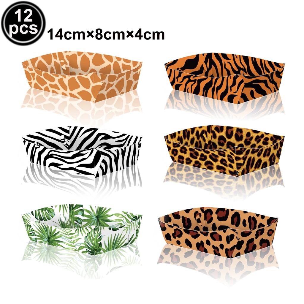 Pink Leopard Birthday Party Decoration Animal Leopard Theme Tableware Cup Plate Banner Balloons Birthday Party Supplies Gifts