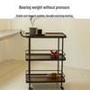 Modern Mobile Restaurant Serving Cart