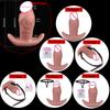 SXXY Dual-Purpose Skin-Feel Dildo Anal Plug Vibrating Mouth Gag Sex Pleasure Toy For Men Women BDSM Game Play