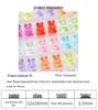 Разноцветная мини-медведь с бусинами Цепочка для телефона и Аксессуары для браслета