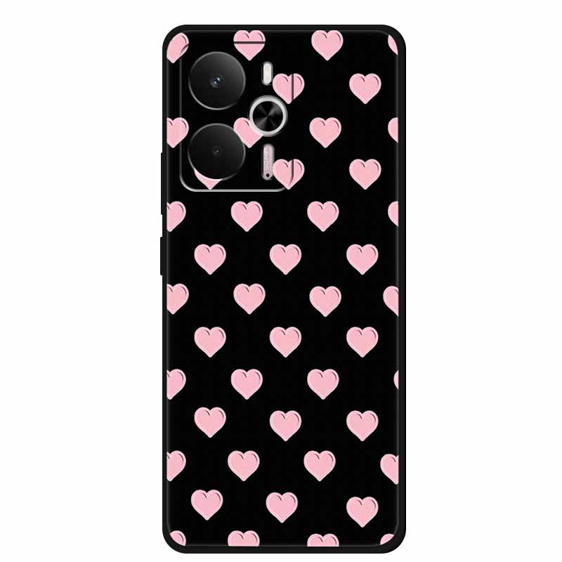 3D Тисненый чехол для Realme 14 5G Чехол Realme14 Coque Рельефный Цветок Силиконовый Мягкая задняя крышка Для Realme 14 Чехлы для телефона Funda Shell