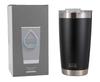 600ml Vacuum Insulated Stainless Steel Tumbler with Perforated Coffee for and Black Lid, Bottle, Students, Women, Men,