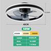 Led Ceiling Lamp Ceiling Fan Decoration Home Electric Fan Living  Lighting Bedroom Hanging Chandelier 40CM Dining Table Light