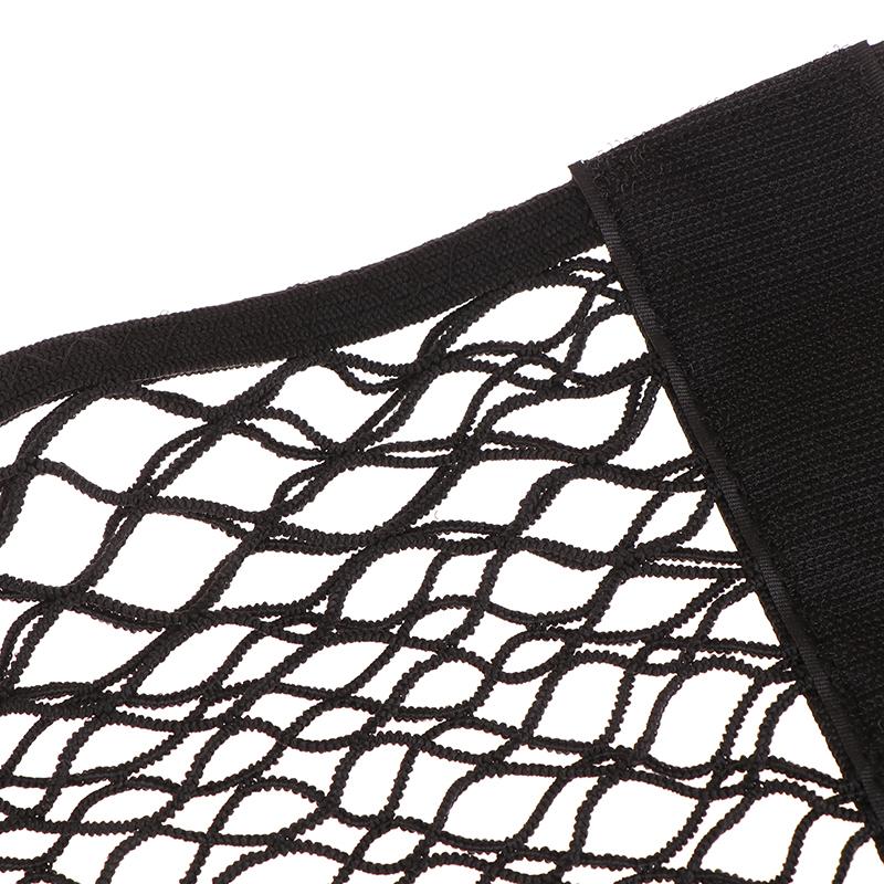 Универсальная автомобильная сетка для багажника, сиденья, эластичная веревка, сетка, наклейка, сумка для хранения, карманная клетка, автоорганайзер, сумка на спинку сиденья