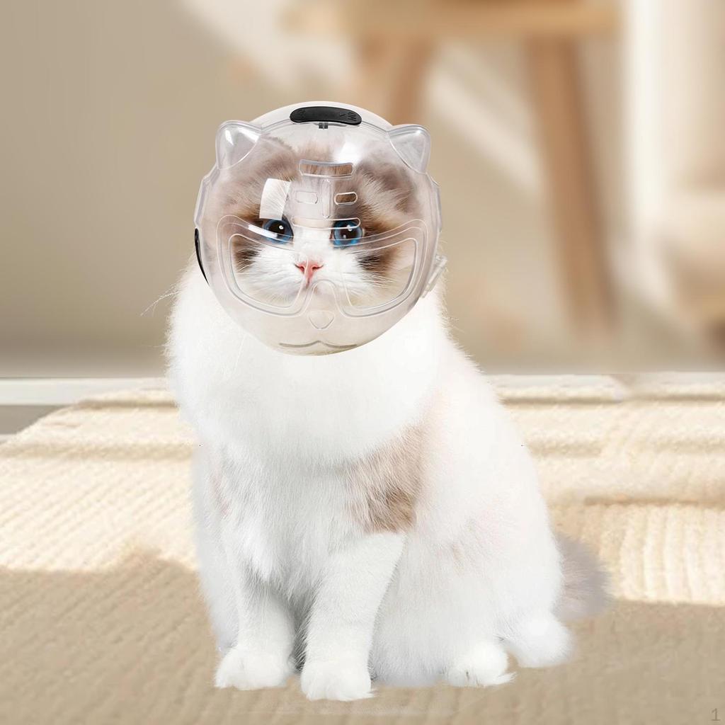 Намордник для кошек, против укусов, маска-шар, для купания в путешествиях