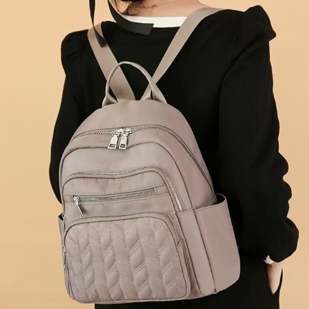 Durable Nylon Travel Backpacks Waterproof Middle Age Mom Rucksack Outdoor Activities