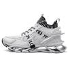 Teenager Fashion Blade Shoes Elastic Men's Sneakers Trendy Lace-up Sports Shoes Training Running Trainers